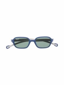 RAY-BAN JUNIOR lunettes de soleil à monture carrée - Bleu