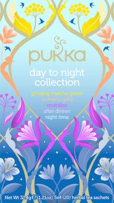 Pukka Org. Teas Day to night collection bio (20 Zakjes)