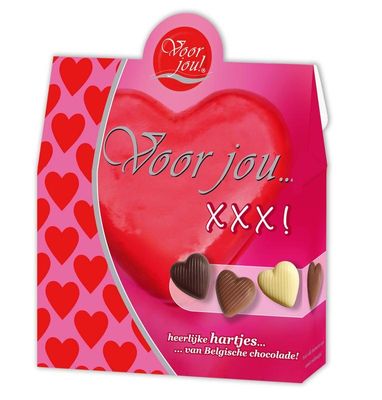 Cadeau doos hartjes XXX