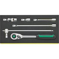 Stahlwille TCS 1/2 ZOLL-512/6 QR 96830362 Dopsleutelset