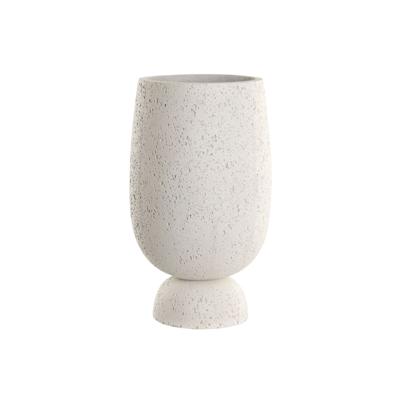 Grondlegger Home ESPRIT Wit Vezel Mediterrane 35 x 35 x 60 cm
