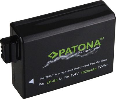 Canon LP-E5 accu (Patona Premium)