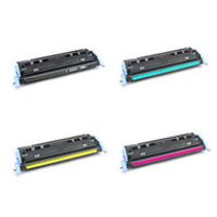Huismerk HP 124A (Q6000A-Q6003A) Toners Multipack (zwart + 3 kleuren) - thumbnail