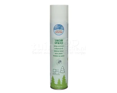 Spuitsneeuw Spray 'Green Gas' 300ml Wit