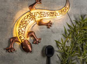 Hi LED Solar Gecko wandlamp