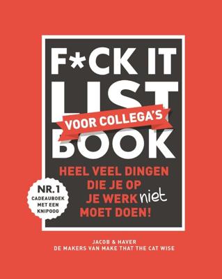 F*ck it list book voor collega's (Hardback)