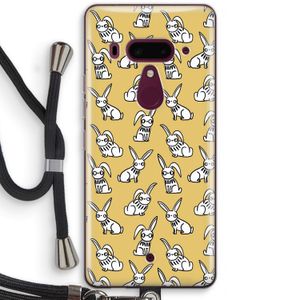 Haas: HTC U12+ Transparant Hoesje met koord