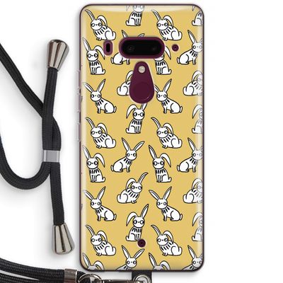 Haas: HTC U12+ Transparant Hoesje met koord