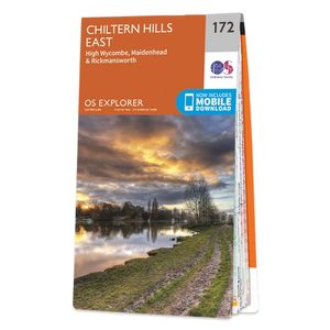 Wandelkaart - Topografische kaart 172 OS Explorer Map Chiltern Hills E