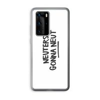 Neuters: Huawei P40 Pro Transparant Hoesje