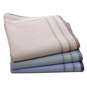 Tiseco 12 stuks Heren zakdoeken - dikke kwaliteit