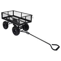 Tuinwagen 250 kg zwart