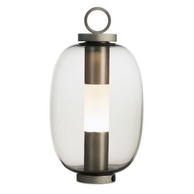 Ethimo Lucerna Oplaadbare Lantaarn - Aluminium - Licht antraciet