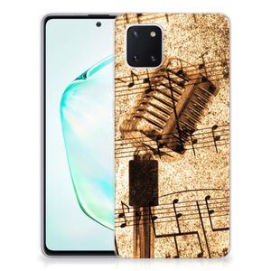 Samsung Galaxy Note 10 Lite Siliconen Hoesje met foto Bladmuziek