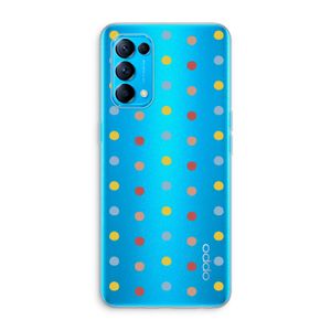 Bollen: Oppo Find X3 Lite Transparant Hoesje