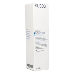 Eubos Zeep Vloeibaar Blauw N/parf 400ml