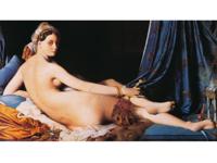 Kunstdruk Dominique Ingres - La Grande Odalisque 80x60cm