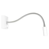 Highlight Flexibele wandlampBlitz wit - W3519.00