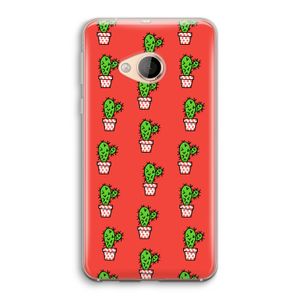 Mini cactus: HTC U Play Transparant Hoesje