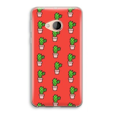 Mini cactus: HTC U Play Transparant Hoesje