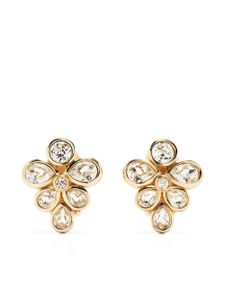 Christian Dior Pre-Owned boucles d'oreilles strassées pre-owned (années 1990)