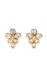 Christian Dior Pre-Owned boucles d'oreilles strassées pre-owned (années 1990)