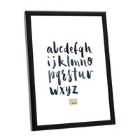 Deknudt Smalle fotokader in zwartkleurig aluminium 10x15 S024S2