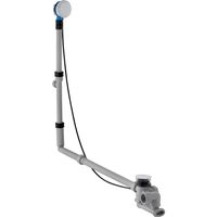 Geberit badafvoercombinatie met draaibediening en afbouwset 73 cm, glanzend chroom