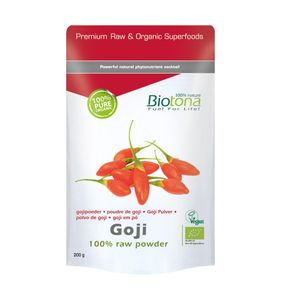 Goji raw powder bio