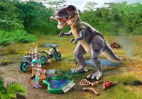 PLAYMOBIL Dinos - T-Rex sporenonderzoek Constructiespeelgoed - thumbnail