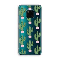 Cactus Lover: Huawei Mate 20 Pro Transparant Hoesje
