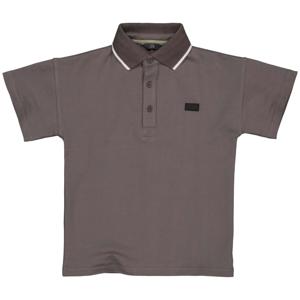 LEVV Jongens polo shirt - Kenan - Grijs houtskool