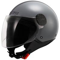 LS2 jethelm "of558 sphere lux ii solid" helmet of558 sph. lux ii solid l grey
