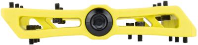 BRAVE platformpedaal "dirt 2" platf.pedal dirt2 limegreen