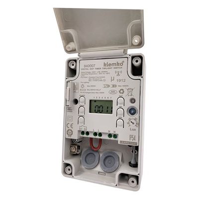 Klemko schemerschakelaar lightguard en schakelklok 840007