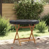 Buiten Tafel Hoes Zwart 112 x 112 x 10 cm 210D stof
