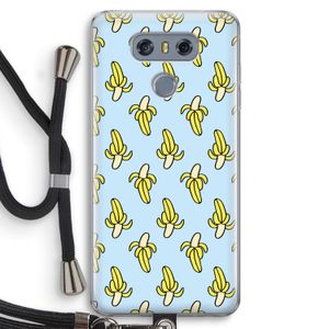 Bananas: LG G6 Transparant Hoesje met koord