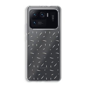 Hipster stripes: Xiaomi Mi 11 Ultra Transparant Hoesje