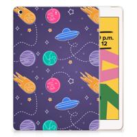Apple iPad 10.2 | iPad 10.2 (2020) | 10.2 (2021) Leuke Siliconen Hoes Space Apple iPad 10.2 | iPad 10.2 (2020) | 10.2 (2021) Leuke Siliconen Hoes Space