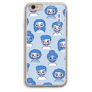 Gezichtjes: iPhone 6 Plus / 6S Plus Transparant Hoesje