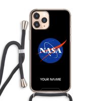 NASA: iPhone 11 Pro Transparant Hoesje met koord
