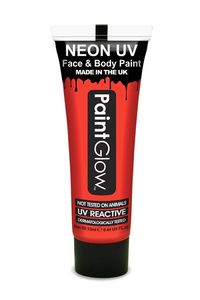 Neon Face & Body paint rood UV G.I.D 10ml