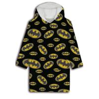 Batman hoodie poncho zwart 7 - 14 jaar - polyester