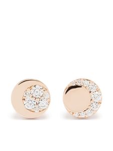 Pasquale Bruni puces d'oreilles Luce en or rose 18ct ornées de diamants