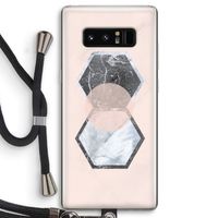 Creatieve toets: Samsung Galaxy Note 8 Transparant Hoesje met koord