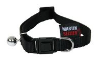 Martin kattenhalsband nylon uni zwart