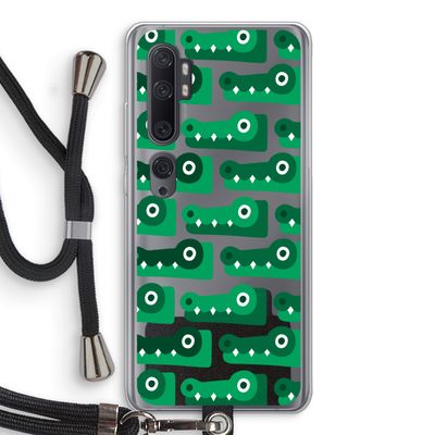 Crocs: Xiaomi Mi Note 10 Pro Transparant Hoesje met koord