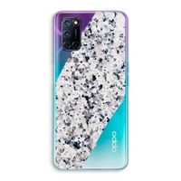 Gespikkelde marmer: Oppo A72 Transparant Hoesje