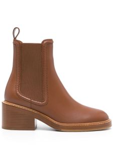 Chloé bottines Mallo 60 mm en cuir - Marron