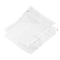 Benson Waszakjes - 2 stuks - wit - 40 x 30 cm - met rits - waszakken